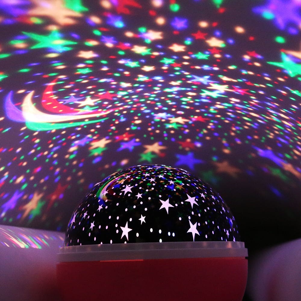 3D Night Light Projector, Color Changing USB Rotating Star Lamp 3D Night Light Projector, Color Changing USB Rotating Star Lamp